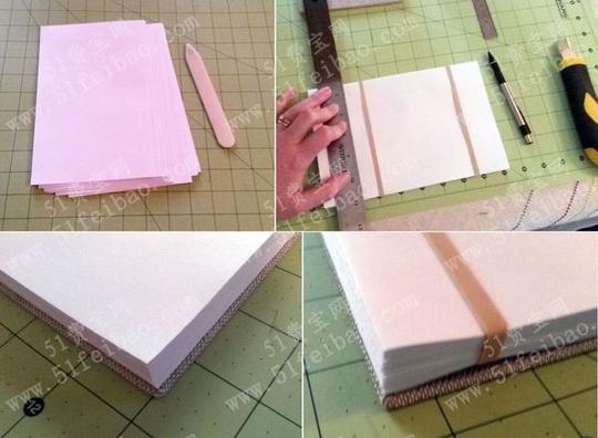 儿童旧玩具回收利用，用废旧乐高积木做diy个性硬皮抄