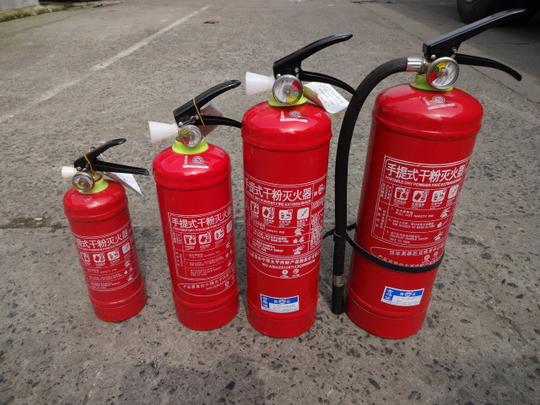 abc干粉灭火器4kg批发家用消防器材手提式车载5公斤消防灭火器图片