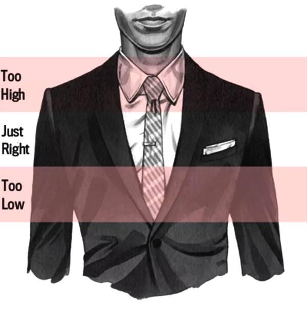 领带夹夹在什么位置(给年轻男士送领带什么颜色的比较适合)