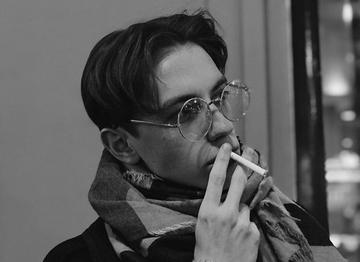 情侣头像抽烟男头