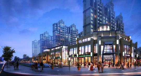 2万方商业建筑,住这片的有福了