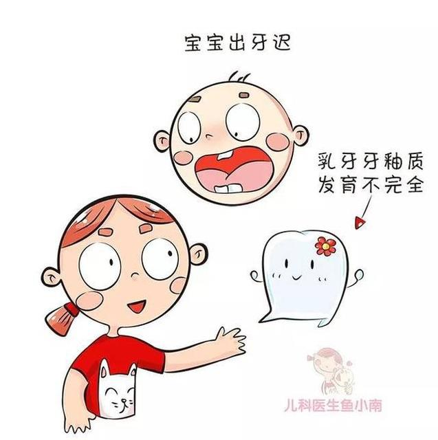 宝出牙迟是什么原因