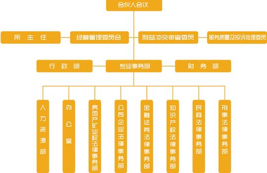 组织架构_云南入世律师事务所