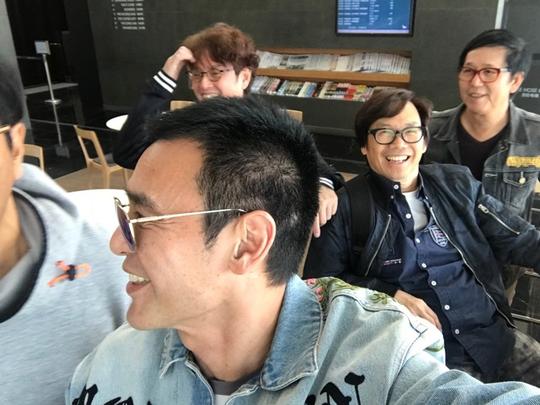 组图：钟镇涛晒温拿成员近照“五虎”再聚满满的回忆