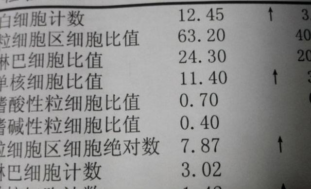 小孩血常规报告单红细胞分析
