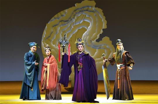 省市粤剧院四大“梅花”同台!粤剧《谯国夫人》国庆假期热演