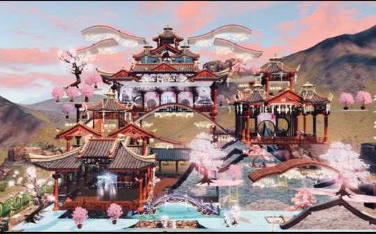 明日之后-原创古风建筑【凤鸾羽飞】视频
