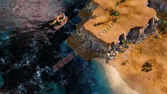 红警3地图陨落的地平线1.1
