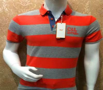 2017夏季新款运动品牌服装库存尾货外贸原单纯棉短袖t恤地摊服装