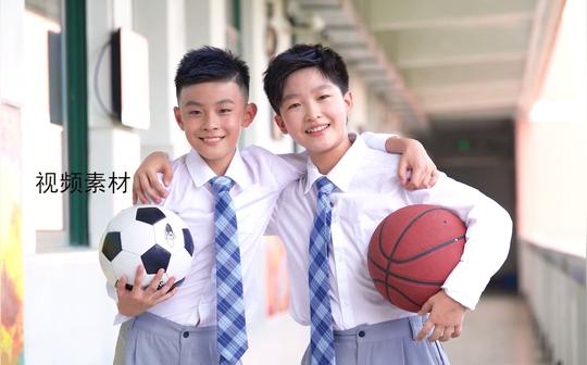 【视频素材】【校园】学生打篮球
