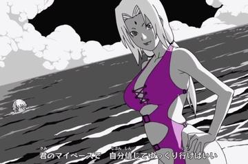 火影纲手美女各种姿势搞笑gif动图