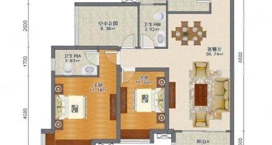 东莞长安长安中心区学院旁大型小区富山居业主自住精装三房现空出诚租出租房源真实图片