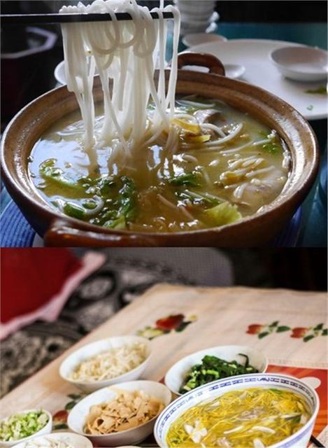 云南过桥米线的家常做法