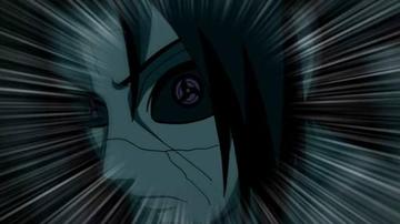 火影忍者睁眼写轮眼邪恶表情