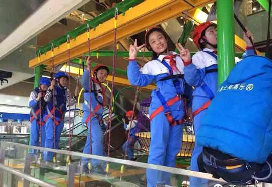 青少年大型拓展体能训练器材儿童户外商场探险设备绳网拓展训