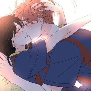 动漫害羞爱情情侣头像图片