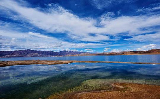 青海班公湖优美自然风光图片桌面壁纸-风景壁纸-壁纸下载-美桌网
