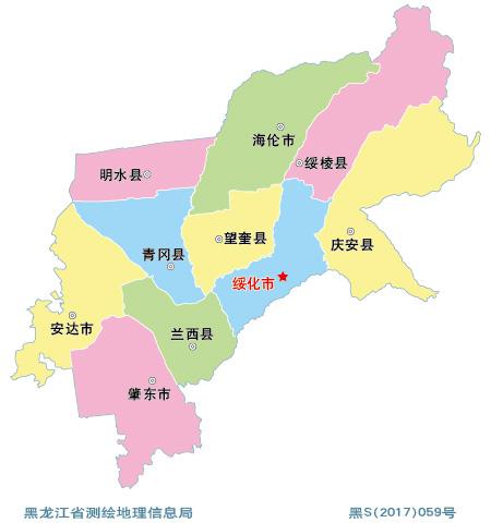 <strong>绥化地图</strong>