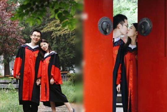 史上最搞怪毕业照躺拍算什么最后两位已被请去喝毕业茶了