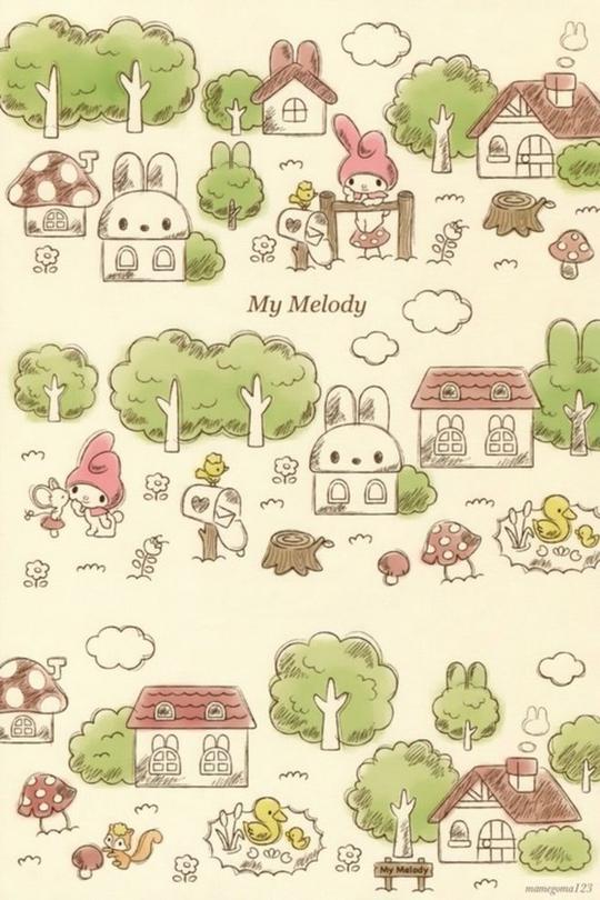 手绘手帐插画素材