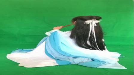 43个绿幕古装美女视频素材