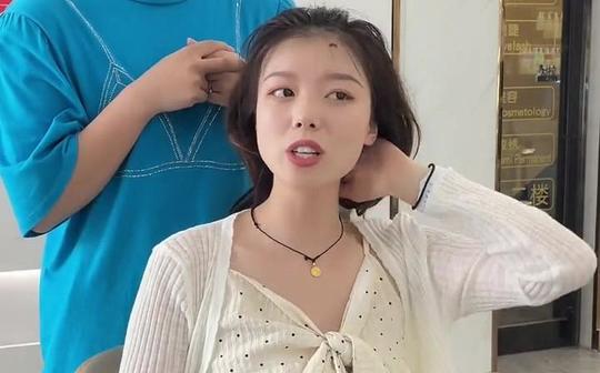 狼尾鲻鱼头女生炒鸡好打理而且显脸小的日系短发