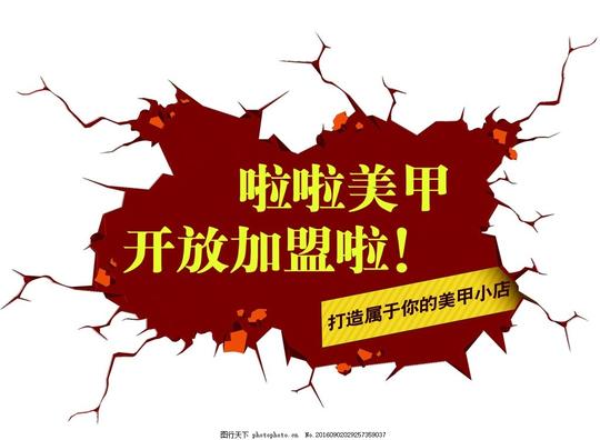 开放加盟背景素材
