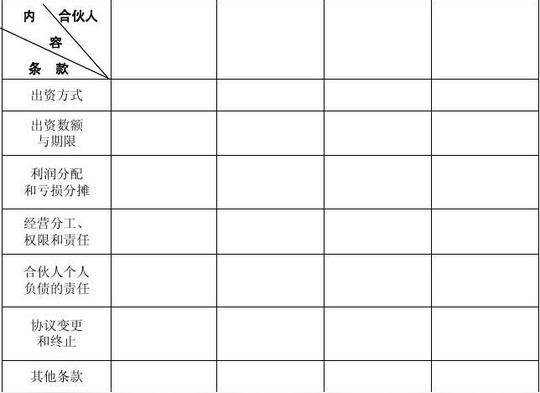 siyb创业计划书空白模板