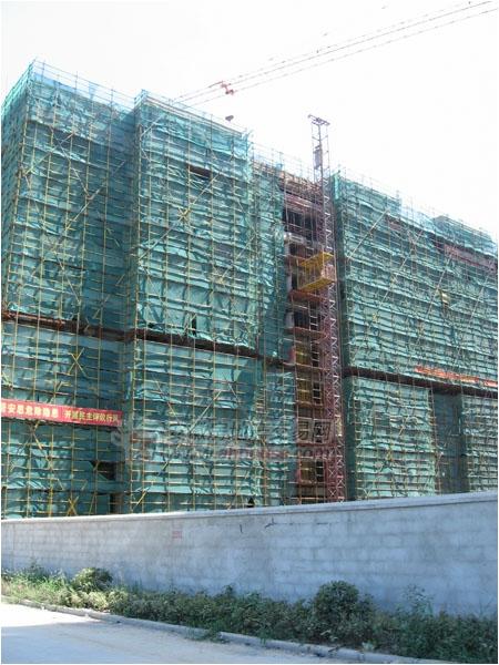 江海·儒林新城在建项目-江海尚苑7月工程进度项目主体在建