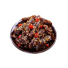 红色辣椒香辣牛肉干肉条淘宝零食一盘肉条png素材
