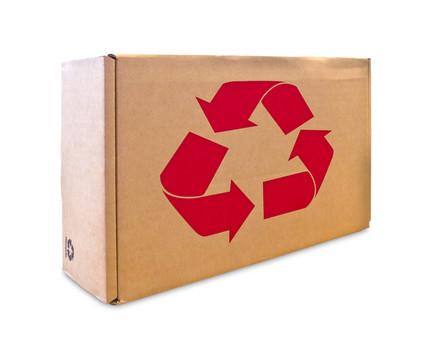 纸箱回收再利用标志--汇图网huitu.com