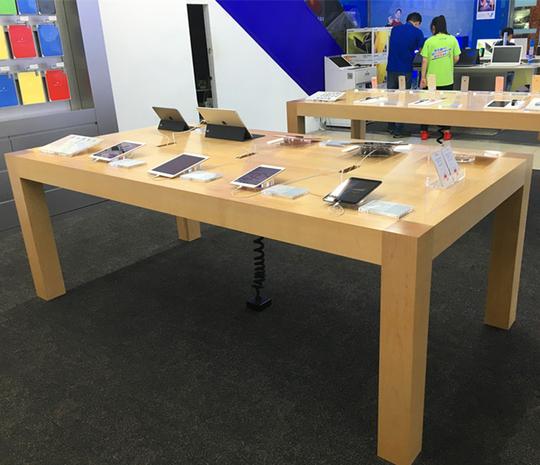 手机店展示桌数码店展示柜烤漆陈列架苹果华为oppo配件高柜可定做