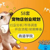 宠物店创业开店投资市场分析调研前期筹备计划选址技巧装修效果图