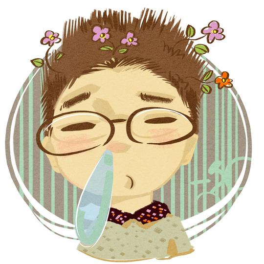 这是我的同事,也是第一个照顾我生意的人,感激!