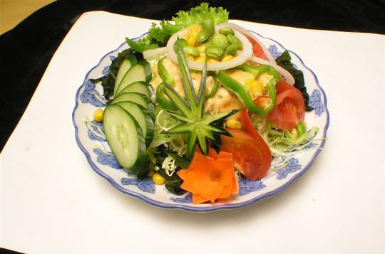 蔬菜沙拉美食素材图片