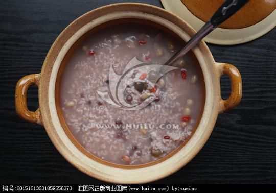 花生红豆薏米粥