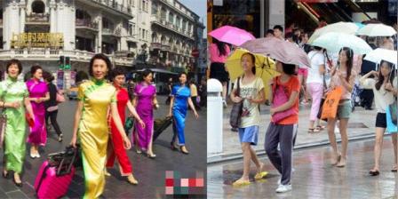 上海摩登阿姨or深圳随性小妹