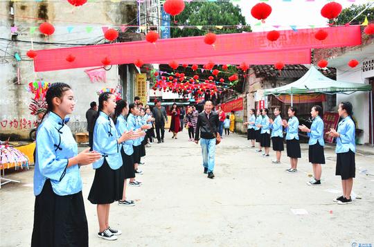 九月九清潭村举办重阳节系列活动,场面震撼,精彩多图