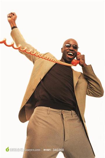 黑人办公室手势兴奋图片