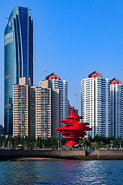 山东青岛五四广场_图片大全—全景创意图库（quanjing.com）中国领先的正版图片视频素材网站