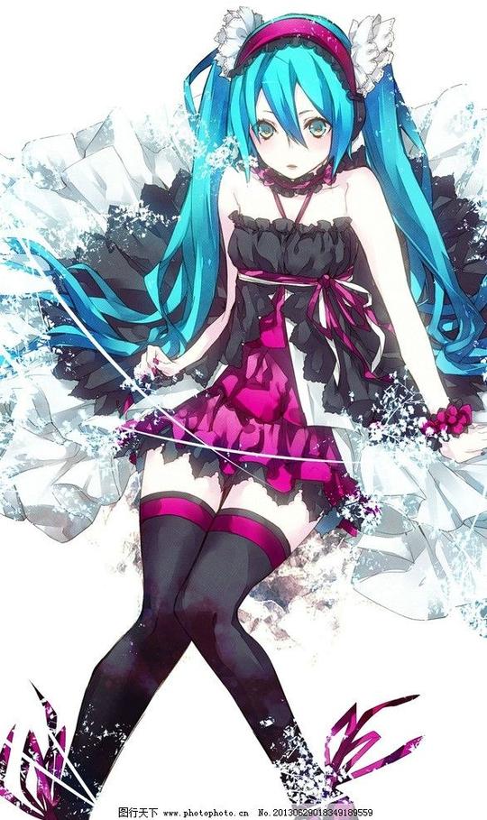 世界第一公主殿下动漫美女设计素材动漫美女模板下载初音卡通美女