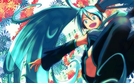 初音未来动漫图片素材高清壁纸漫画资源美术设计参考