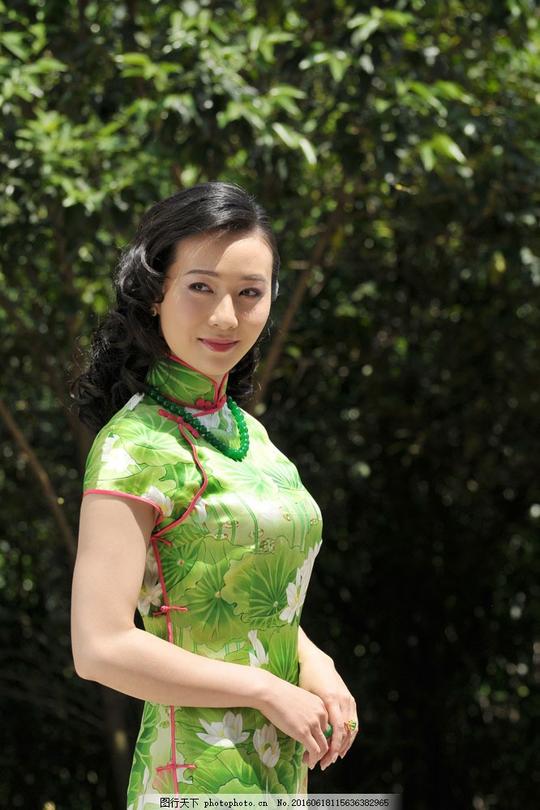 明星偶像旗袍摄影明星偶像旗袍摄影图片素材女性女人时尚美女