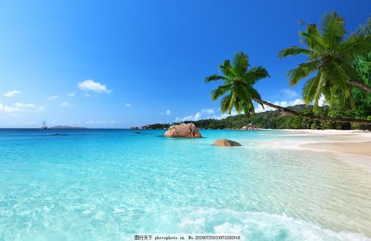 三亚沙滩海边风景