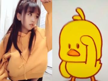 抖音小黄鸭动图表情包