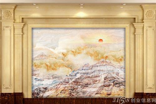 石材背景墙发展前景好,如何做好石材背景墙生意