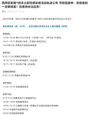 【天津西青区确诊1例
 /天津西青区确诊1例病例】