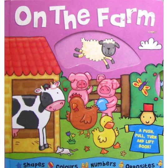 onthefarm在农场原版进口外文儿童绘本