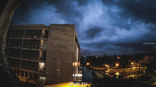 gopro百样#学校处于雷区,每当下雨闪电都会闪个不停,今天原本打算拍