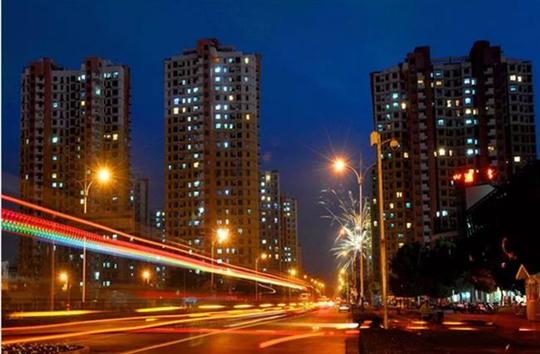 胜浦街道夜景